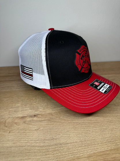 Firefighter Devils Tri-Color Snapback