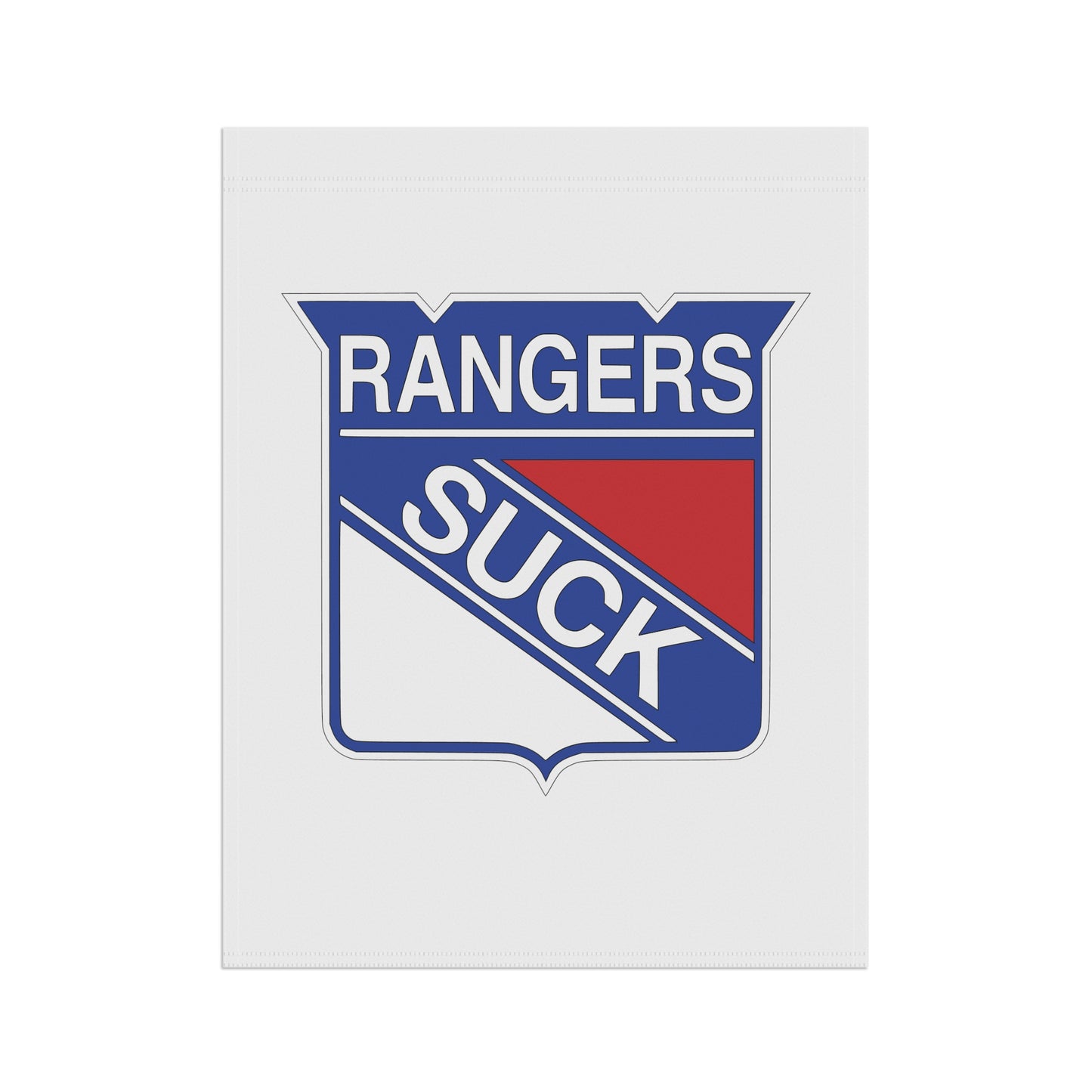 Rangers Suck Garden Banner