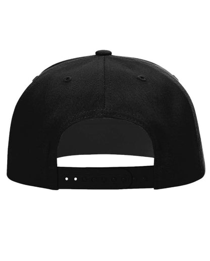 Dolphins Black on White Twill SnapBack