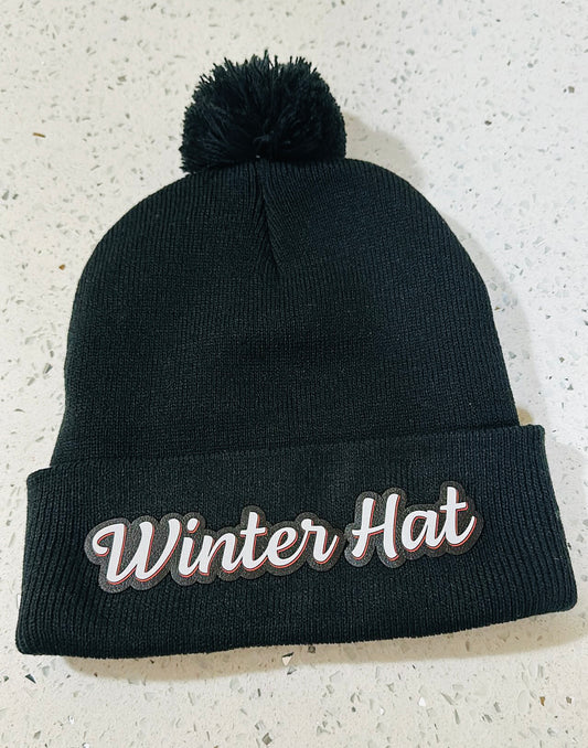 "Winter Hat" Pom Pom