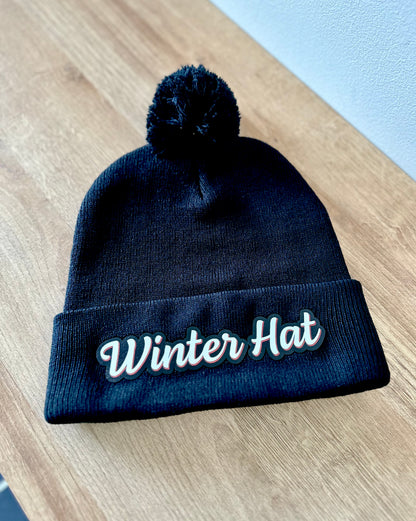 "Winter Hat" Pom Pom