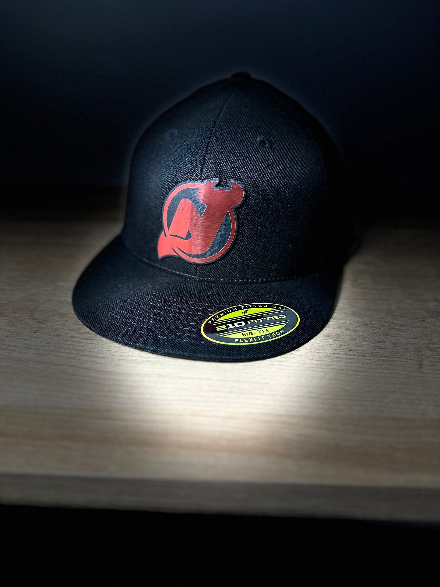 Devils Red Brushed Acrylic Champions Premium Hat