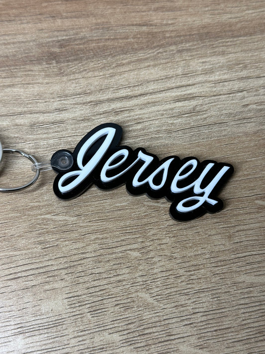 Jersey Keychain